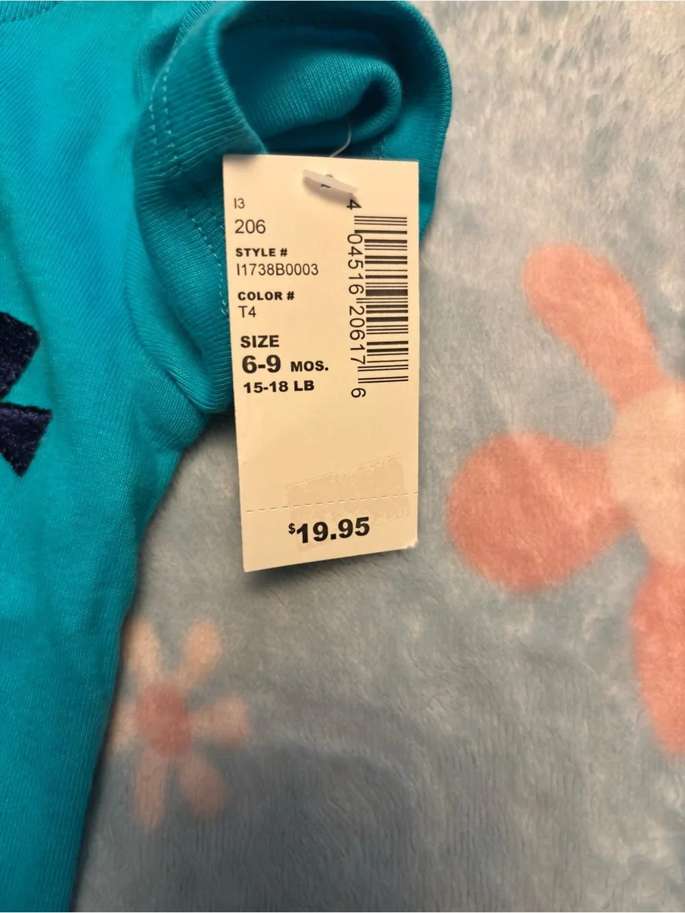 The Children’s Place soft turquoise